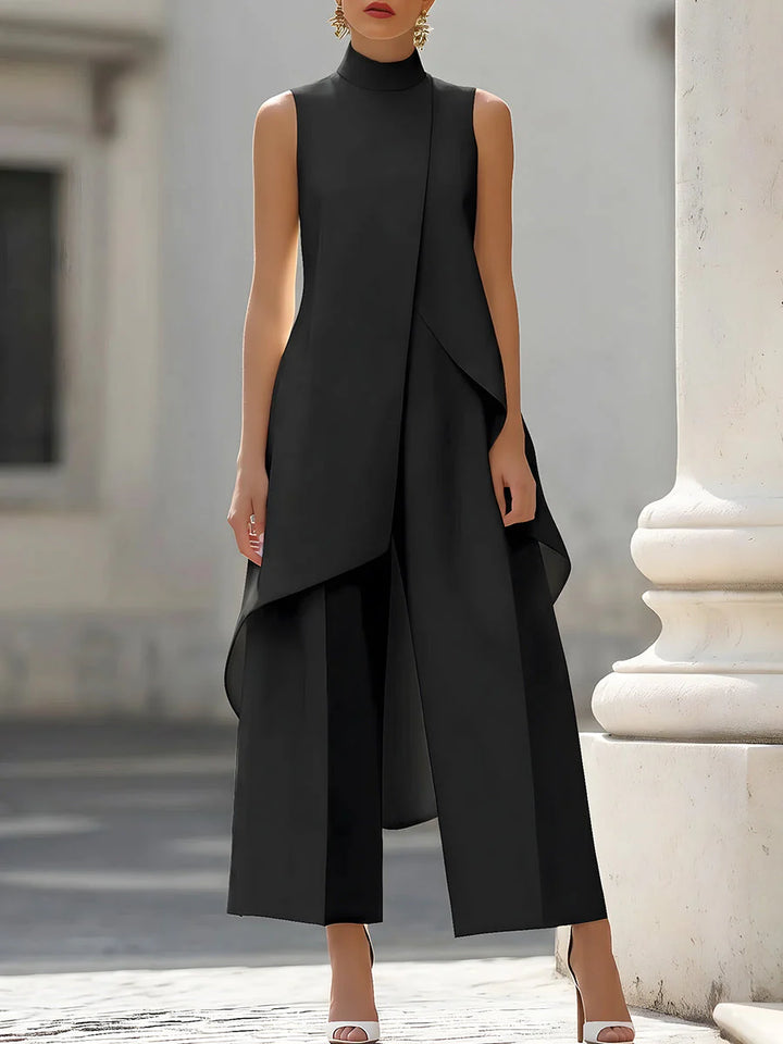 Martina | Elegant Flowing Wide-Leg Jumpsuit