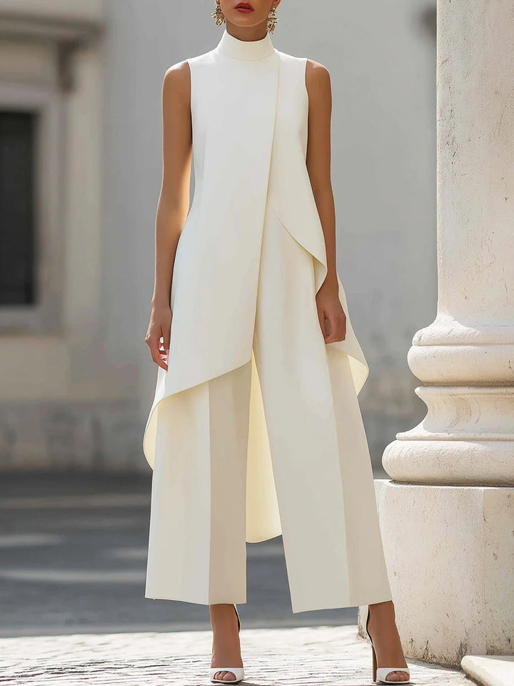 Martina | Elegant Flowing Wide-Leg Jumpsuit