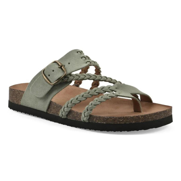 Wendy - Braided Cork Sandals