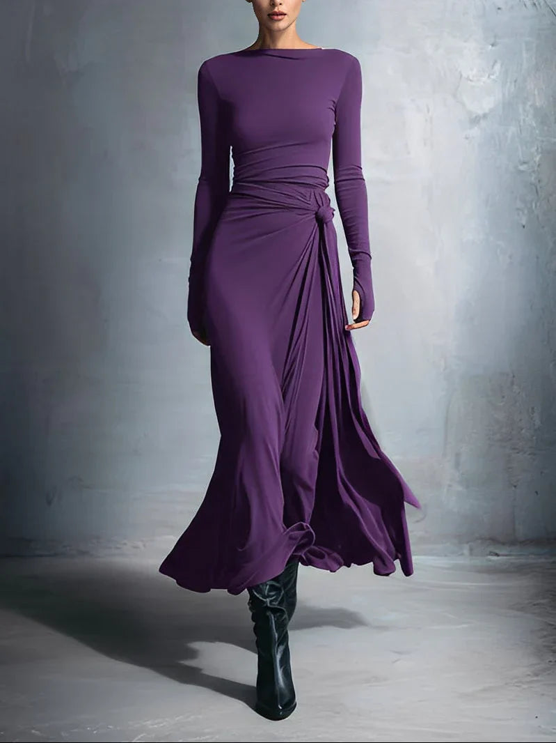 Naiara™ | Maxi Dress with Side Knot