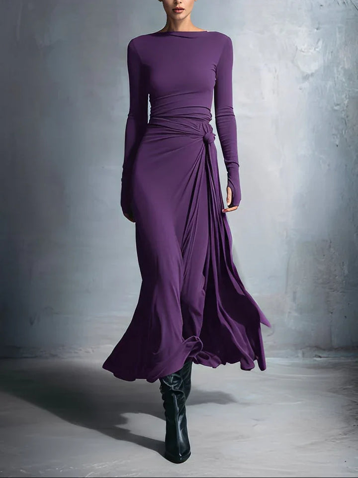 Naiara™ | Maxi Dress with Side Knot