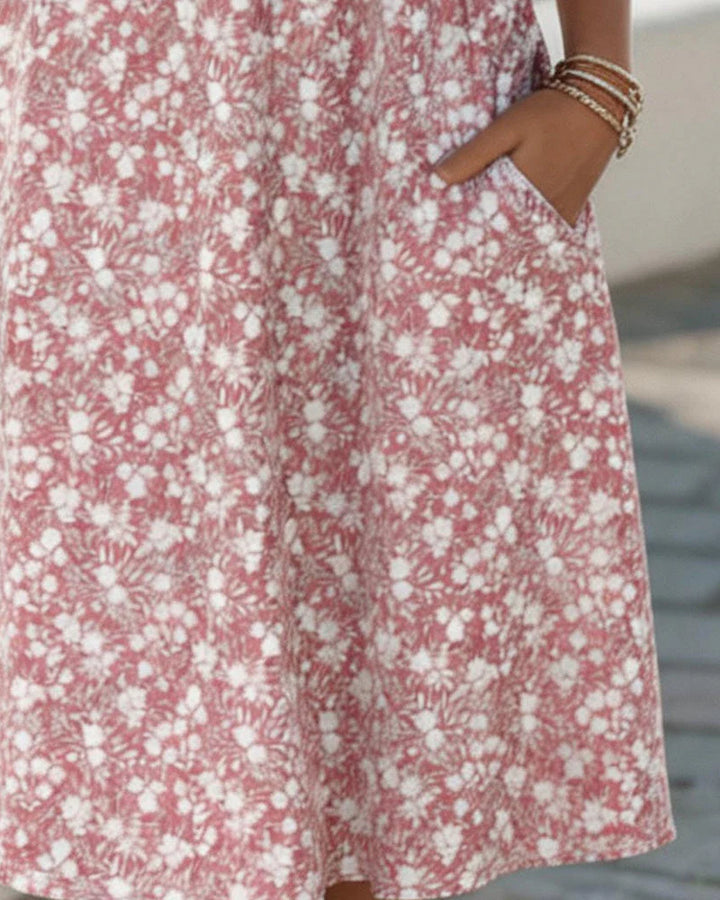 CARMEN | Relaxed Floral Midi Dress