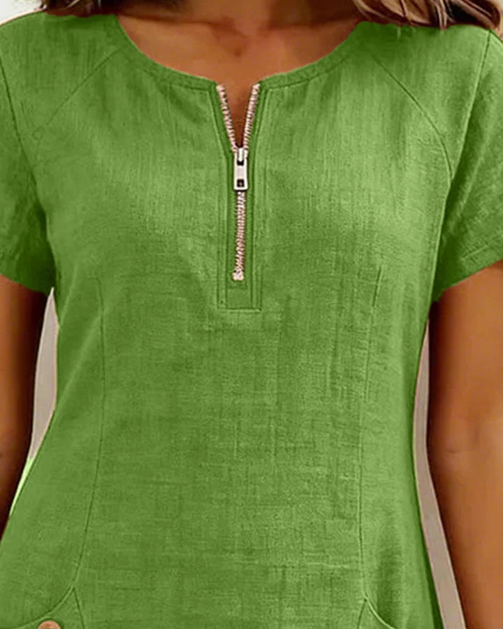 Lina™ Dress — Natural Elegance Every Day