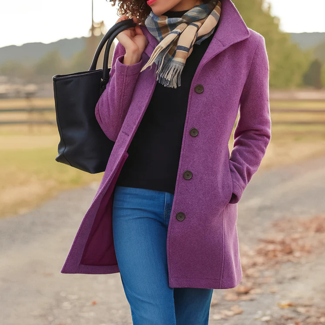 Lyzia – Classic Coat for Chilly Days