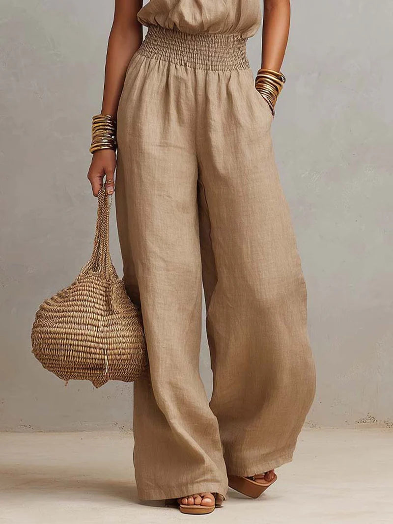 Valeria | Elegant Halter Jumpsuit