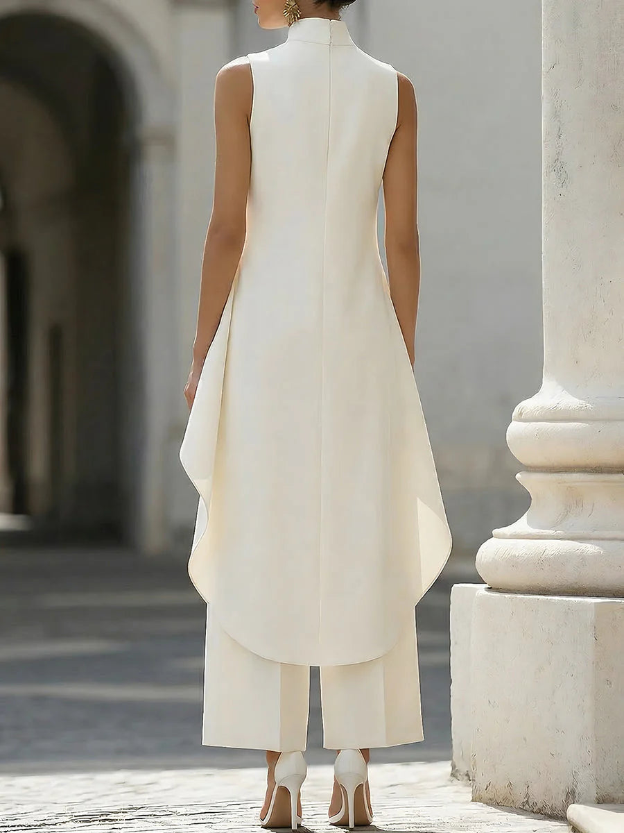 Martina | Elegant Flowing Wide-Leg Jumpsuit