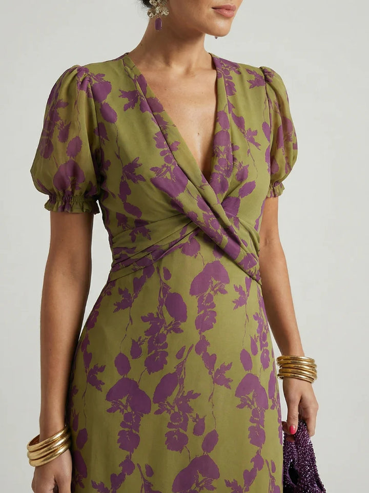 Virel | Relaxed Floral Midi Dress