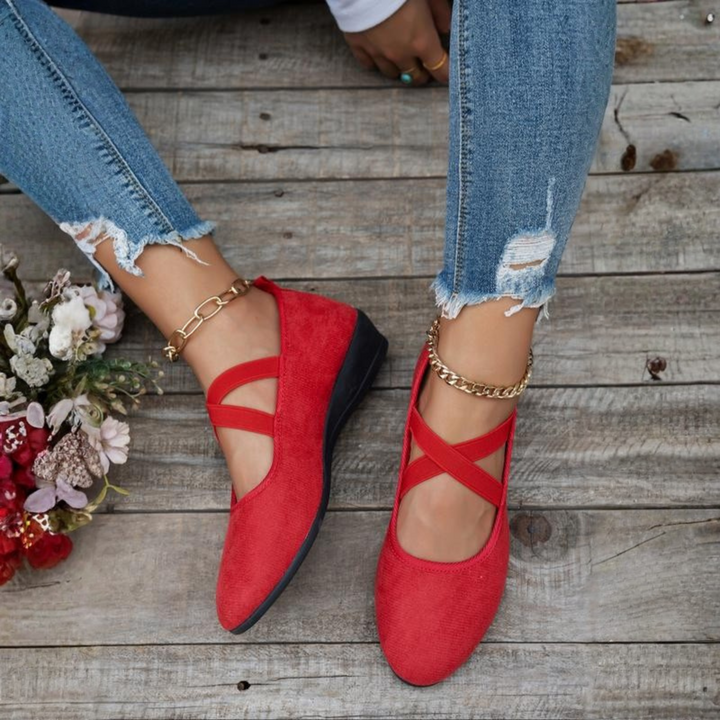 Savanna™ | Comfort Wedge Ballet Flats