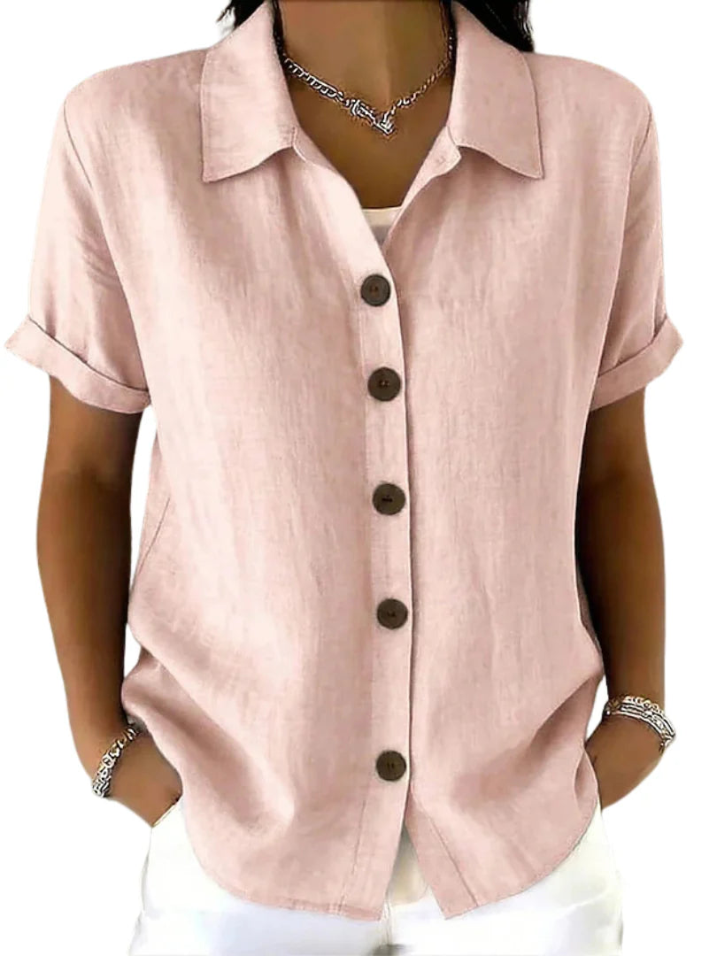 Gracie™ | Relaxed Short Sleeve Women’s Shirt
