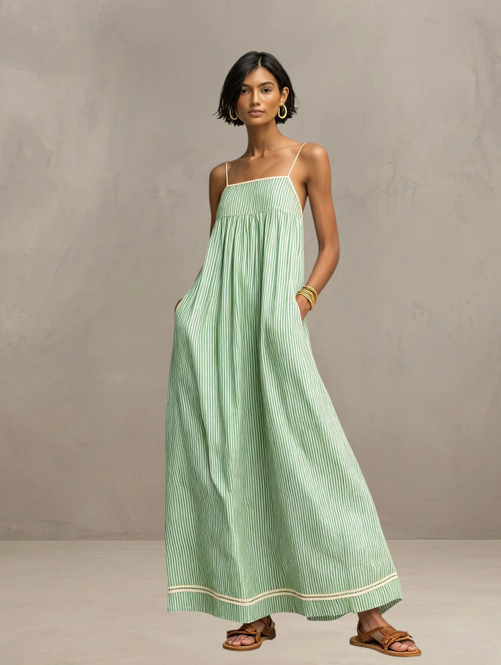 PAMELA | FLOWING SUMMER MAXI DRESS