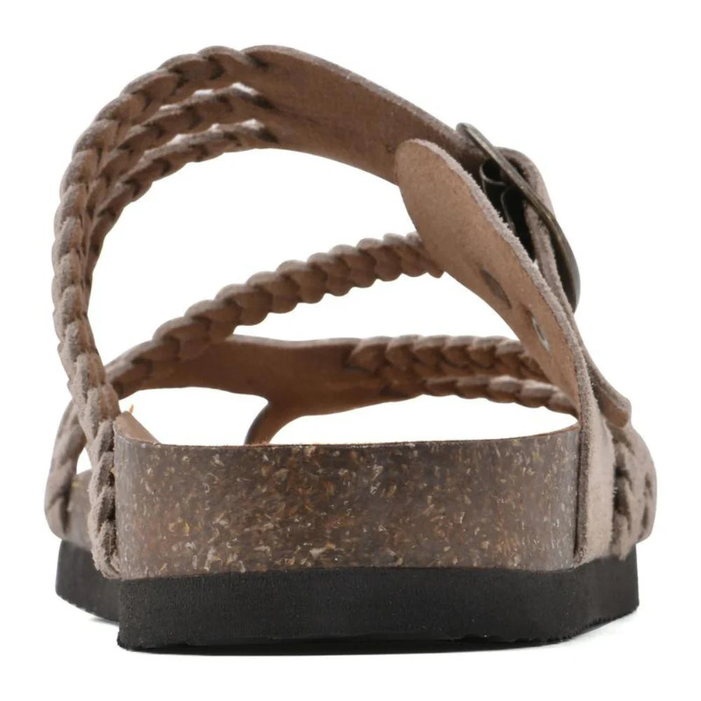 Wendy - Braided Cork Sandals