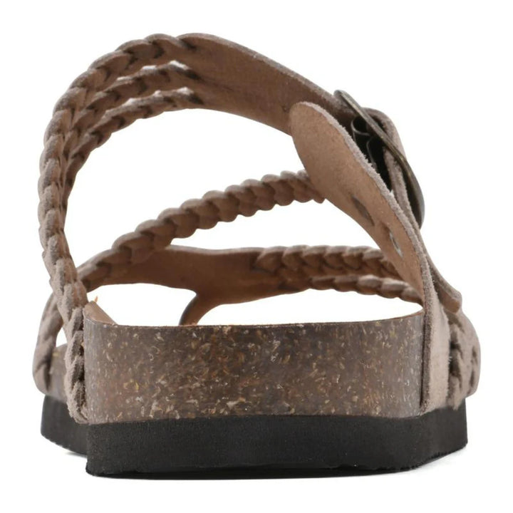 Wendy - Braided Cork Sandals