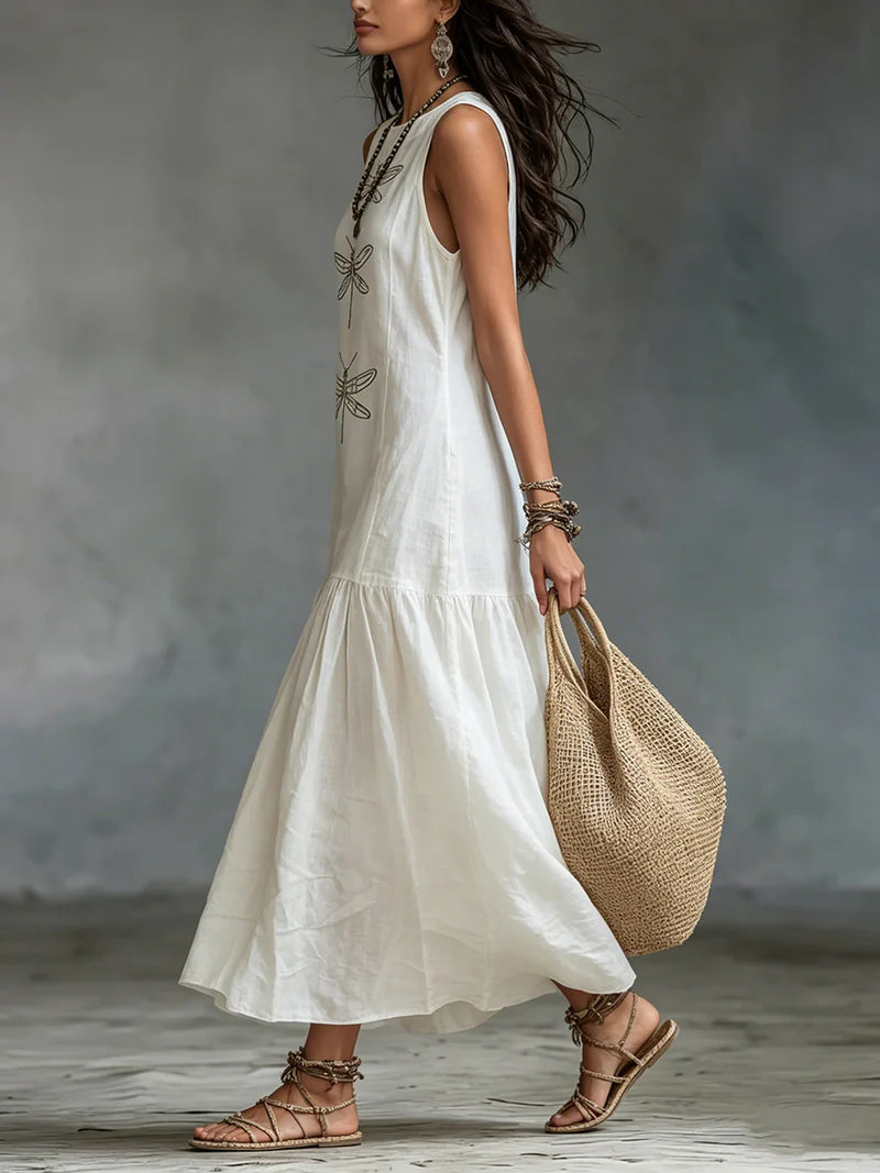 Geneva - Sleeveless Maxi Dress
