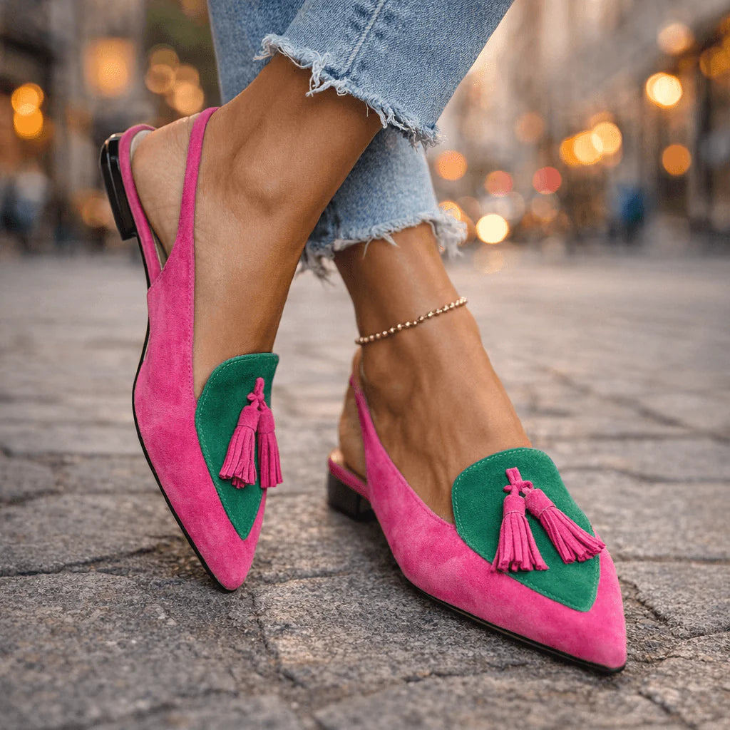 Eliza | Strappy Tassel Sandals