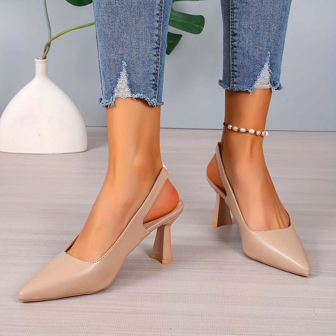 Sophia | Elegant Slingback Heels
