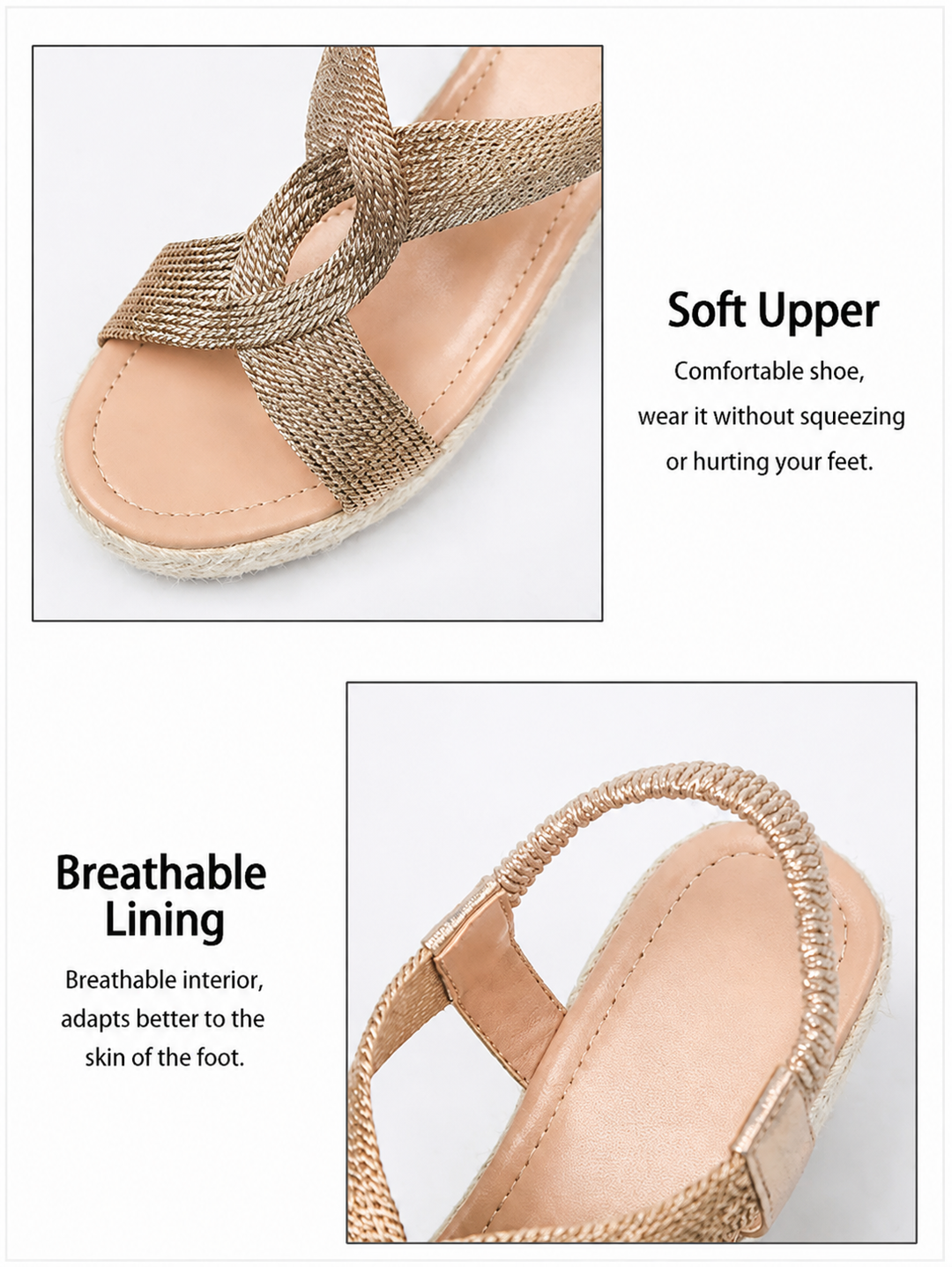 Aroa | Handwoven Wedge Sandals