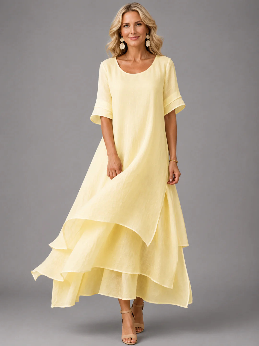 Liora™ | Flowing Grace Maxi Dress