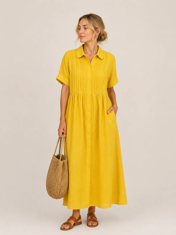 Capri | Summer Midi Shirt Dress