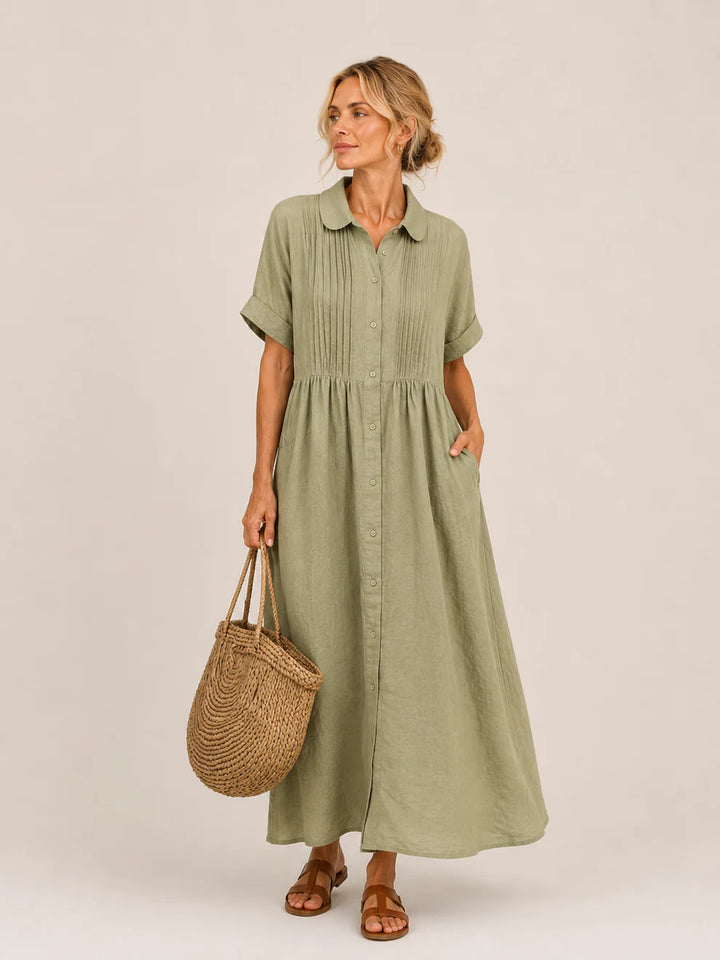 Capri | Summer Midi Shirt Dress