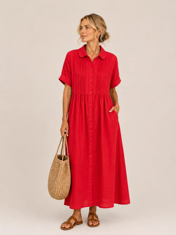Capri | Summer Midi Shirt Dress