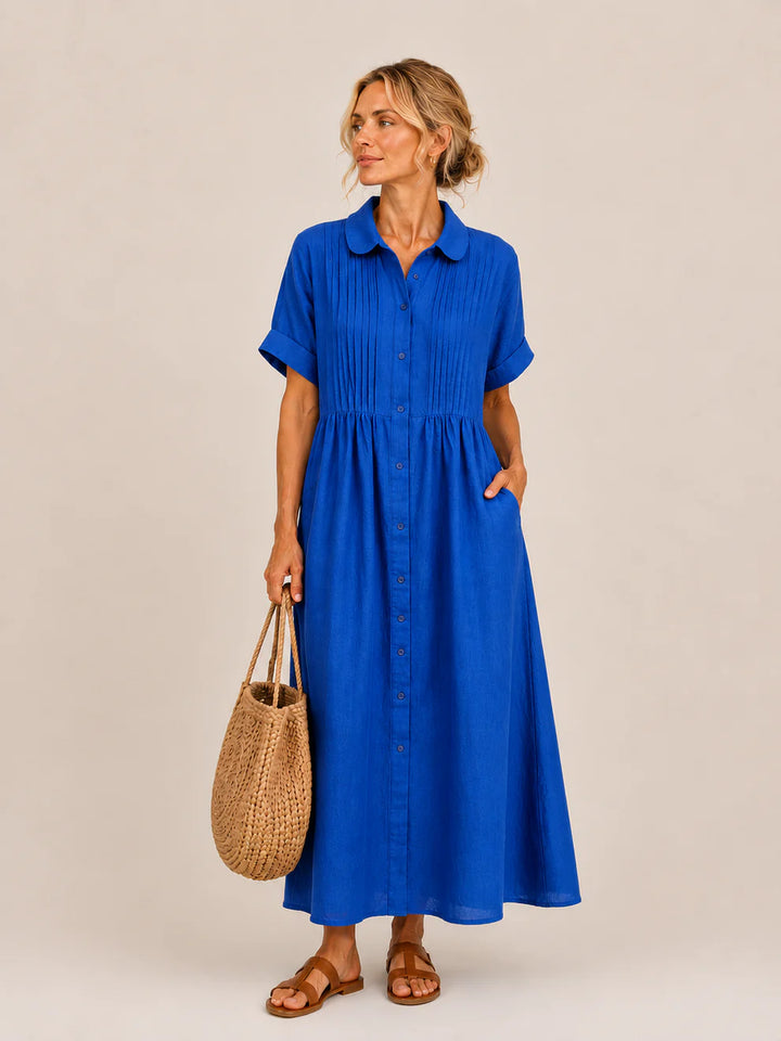 Capri | Summer Midi Shirt Dress