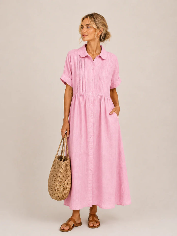 Capri | Summer Midi Shirt Dress