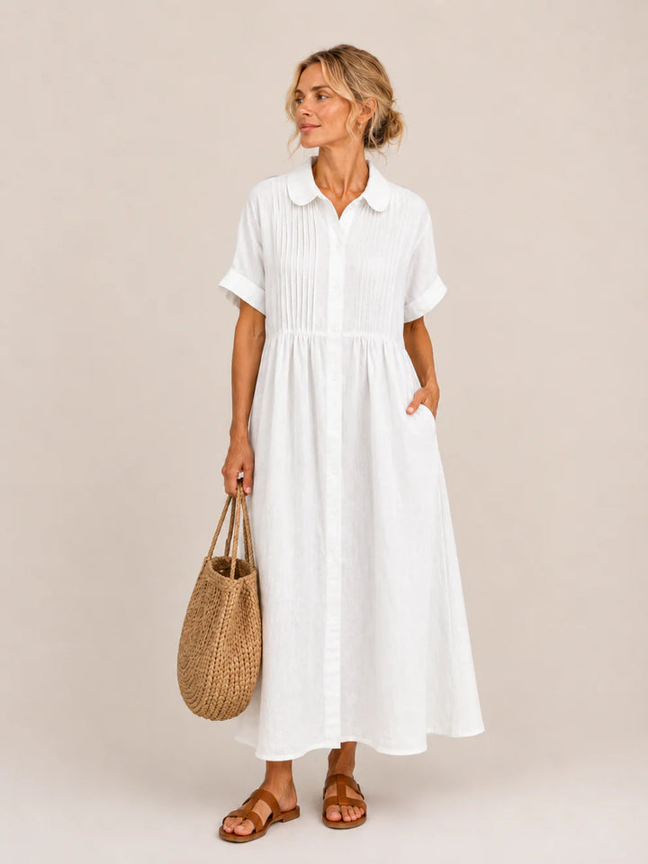 Capri | Summer Midi Shirt Dress