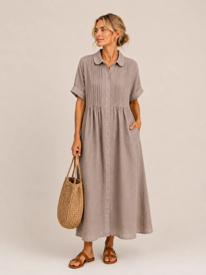 Capri | Summer Midi Shirt Dress