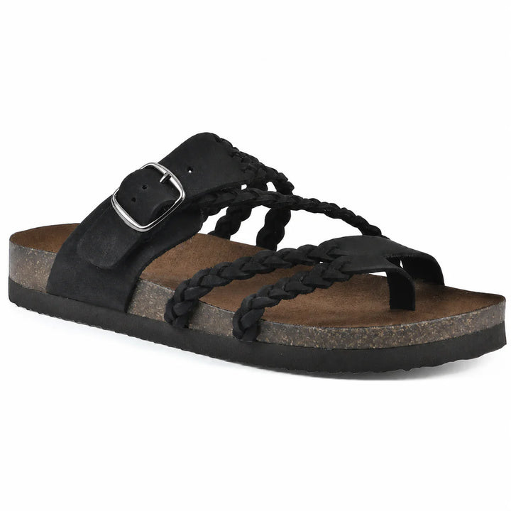 Wendy - Braided Cork Sandals