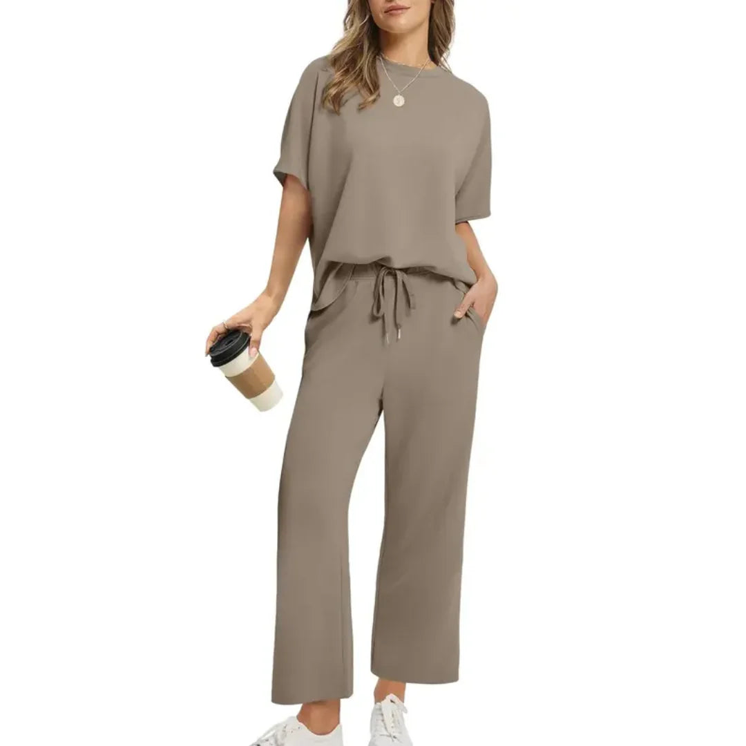 Brisa™ | Oversized Wide Leg Two Piece Set