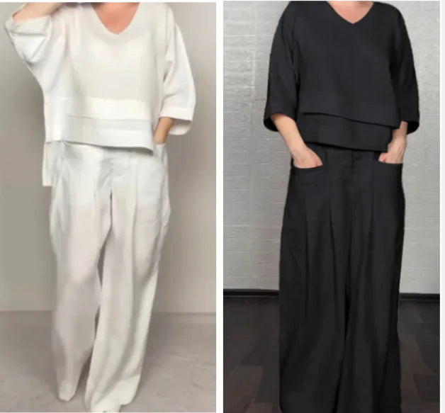 Noa | Minimalist Loose Two Piece Set