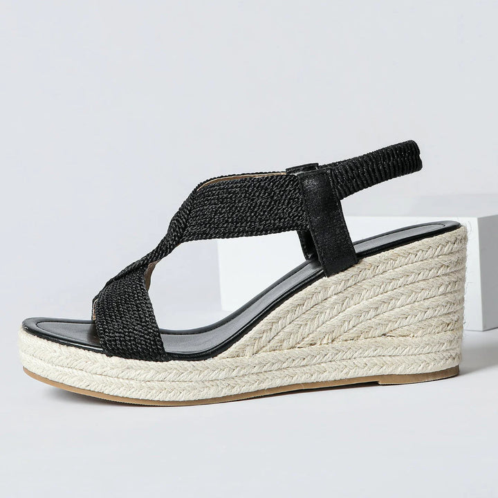 Aroa | Handwoven Wedge Sandals