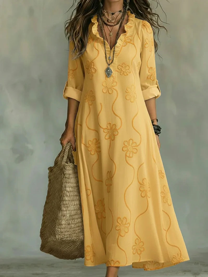 Bobbie - Floral Maxi Dress for Summer Days