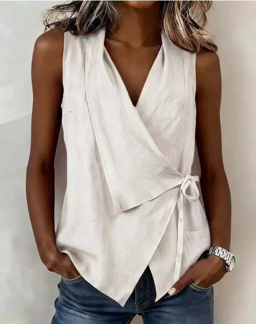 Loretta | Sleeveless Blouse