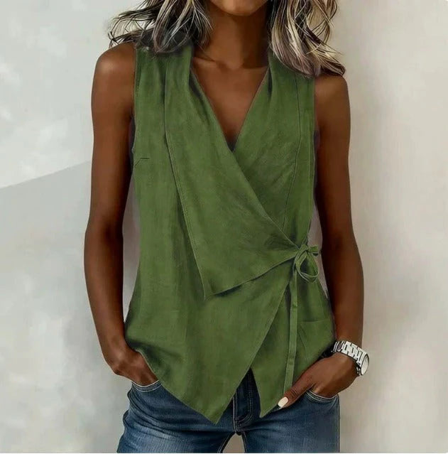 Loretta | Sleeveless Blouse