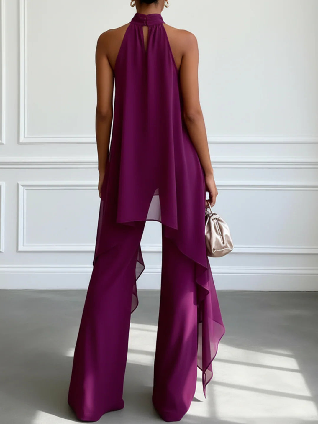MOREAU | Elegant Halter Set for Women