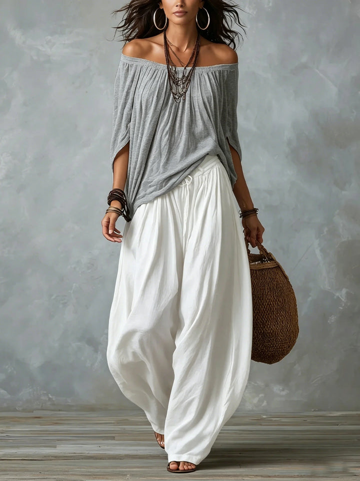 Isabella | Flowing Bohemian Lantern Sleeve Set