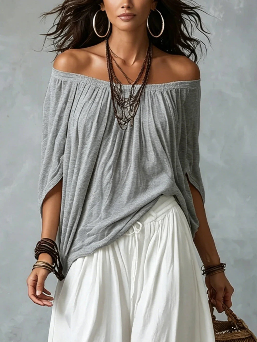 Isabella | Flowing Bohemian Lantern Sleeve Set