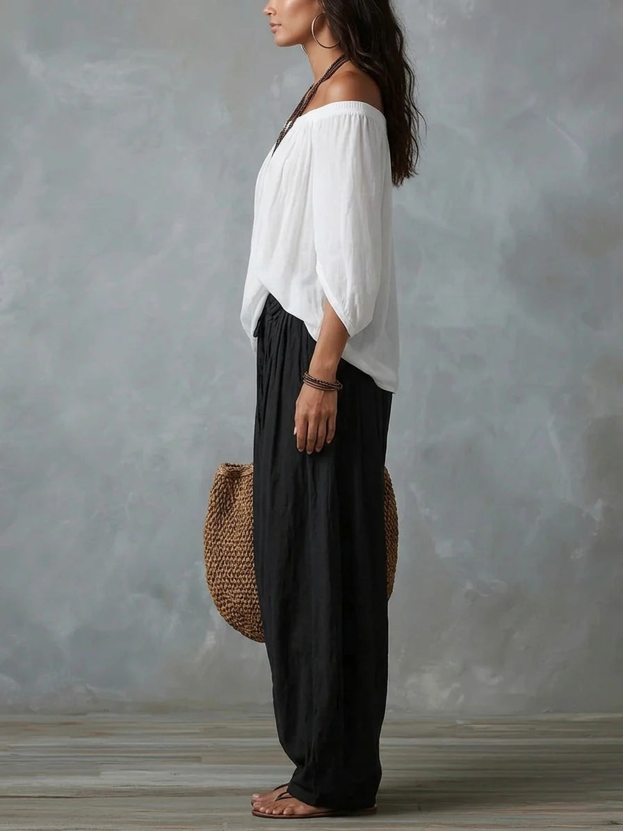 Isabella | Flowing Bohemian Lantern Sleeve Set