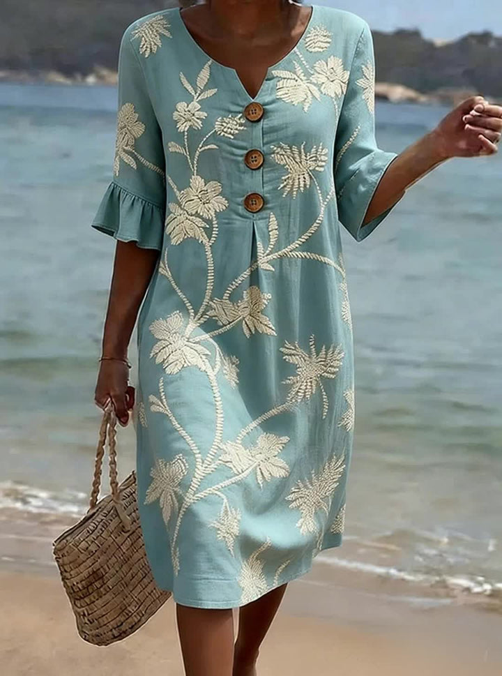 Women’s Casual Floral Print Dress