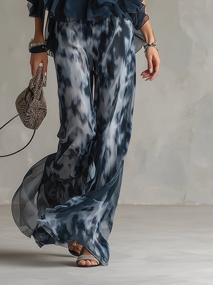 Elise | Elegant Chiffon Two-Piece Set