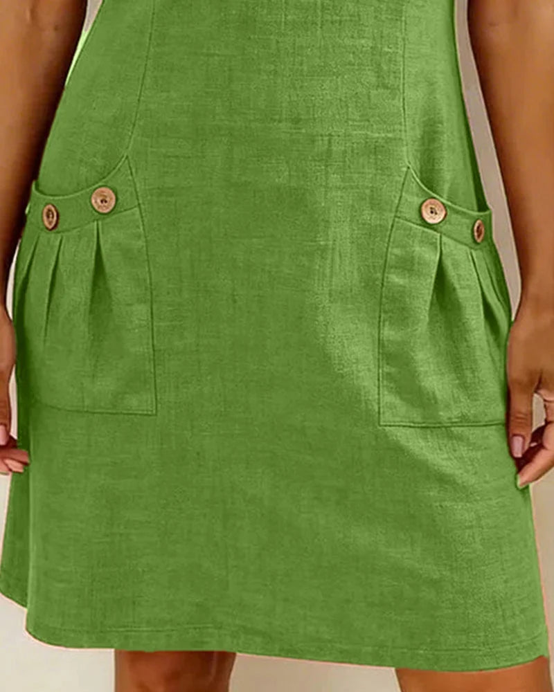 Lina™ Dress — Natural Elegance Every Day