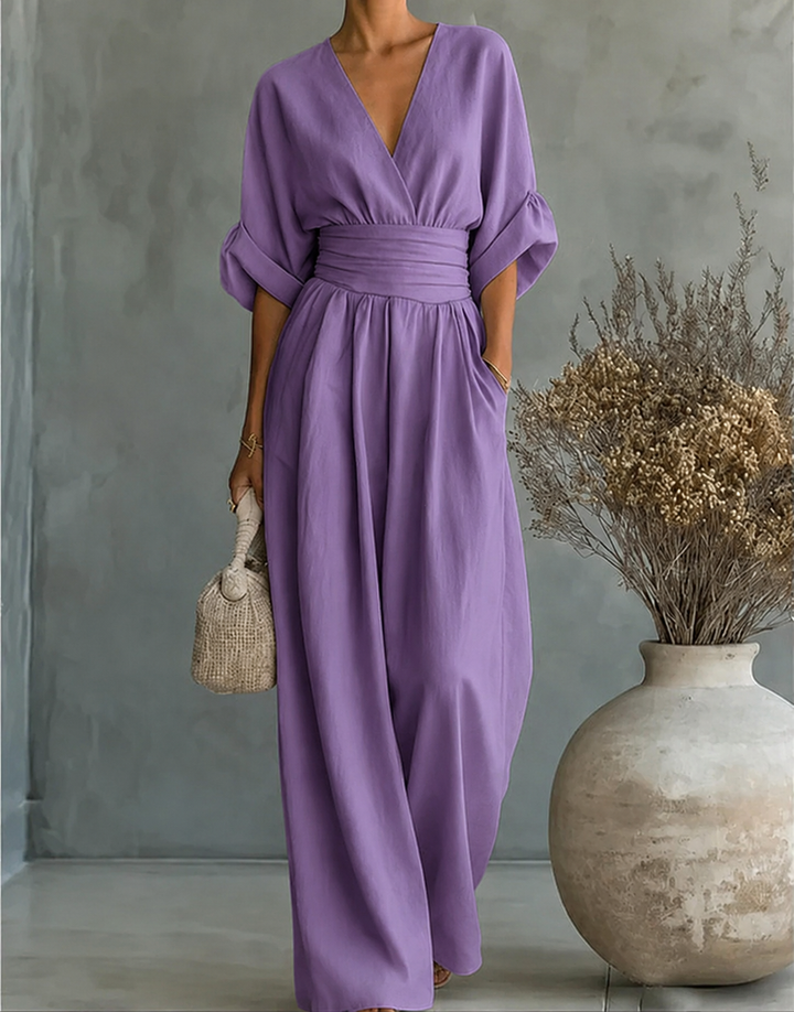 Élise – Elegant flowy jumpsuit