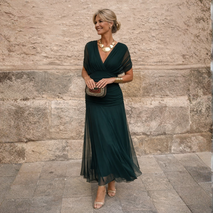 Eliza™ – Elegant Green Dress