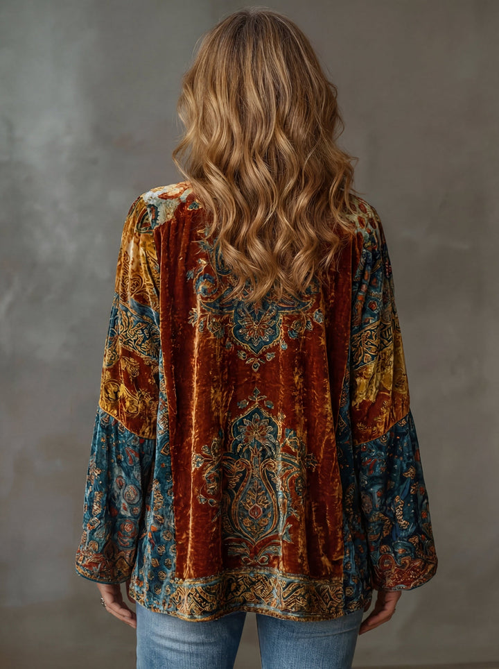 Darcy | Boho Embroidered Kimono Cardigan