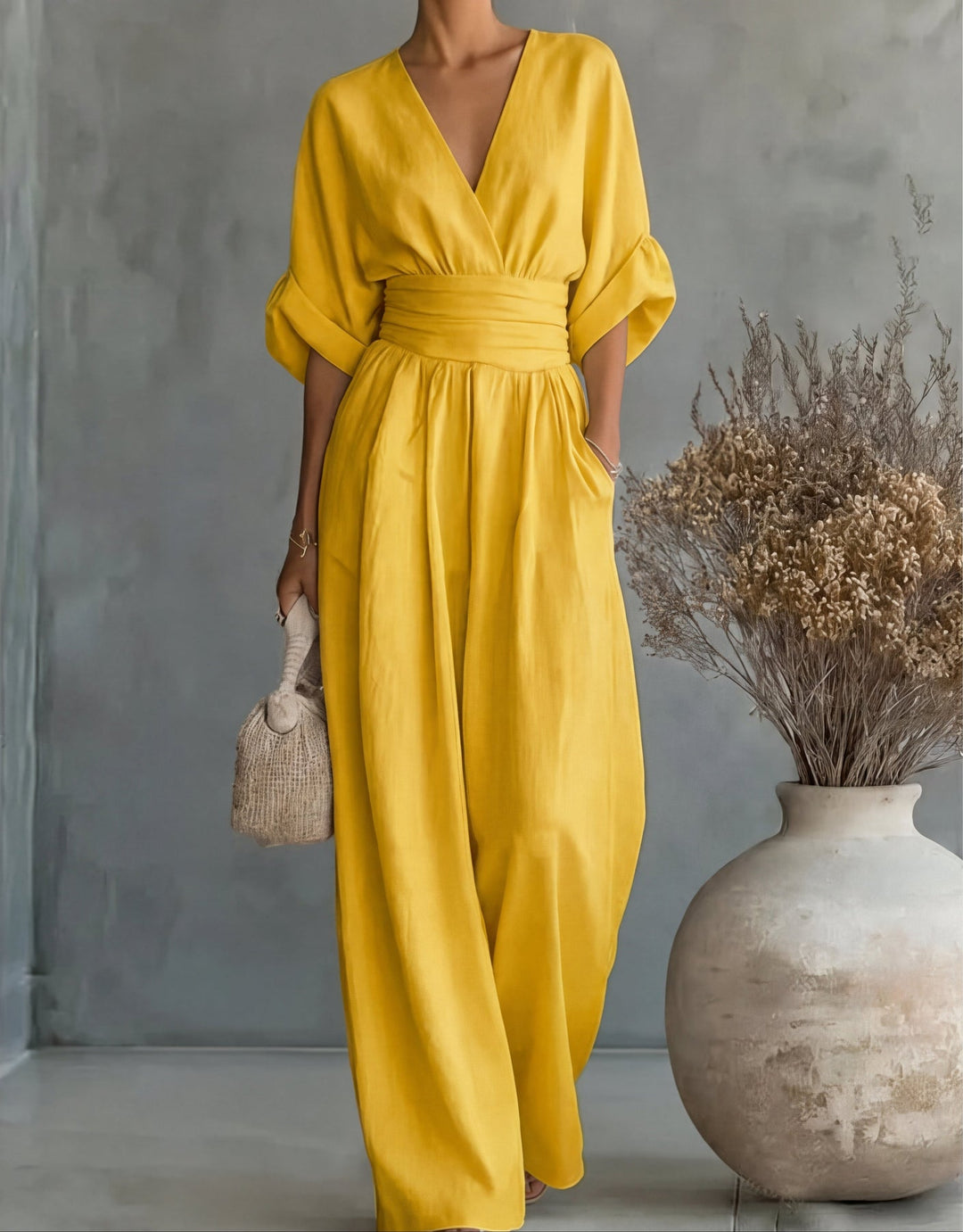 Élise – Elegant flowy jumpsuit