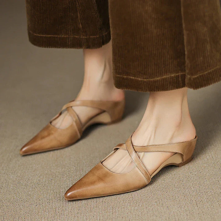 Aluna™ | Genuine Leather Mules