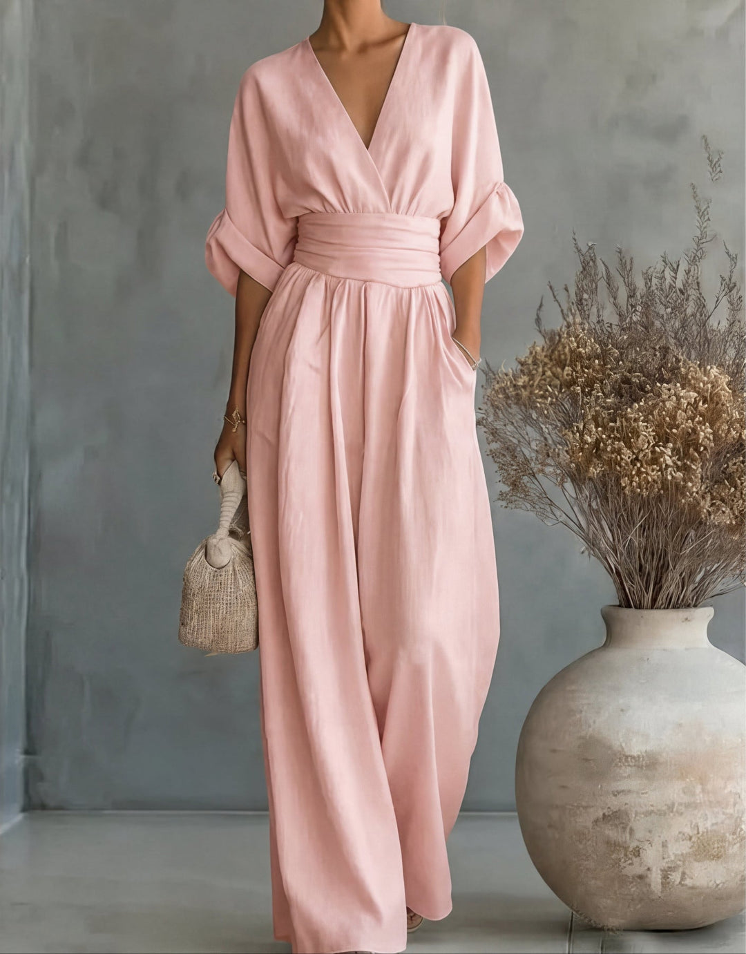 Élise – Elegant flowy jumpsuit