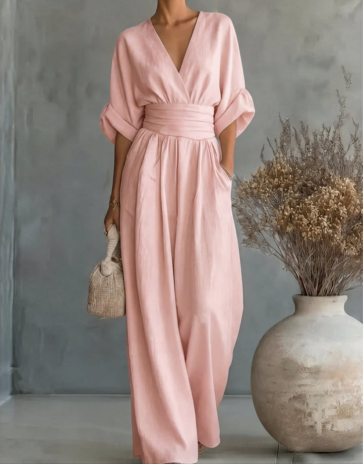 Élise – Elegant flowy jumpsuit