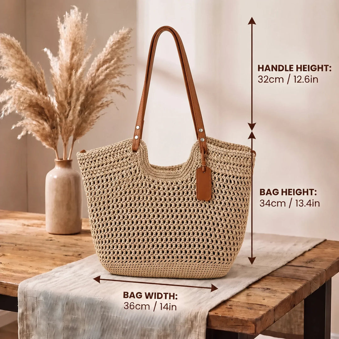 Liora - Handwoven Crochet Tote Bag